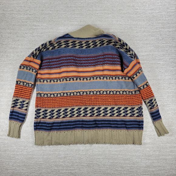 Kirra Wool Blend Toggle Cardigan Sweater Shawl Collar Boho Fall Knit Small - Picture 15 of 16